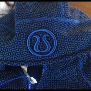 Blue lululemon scuba sweatshirt